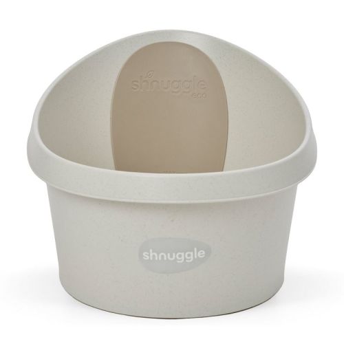 Shnuggle Toddler Bath Tub | Big Bath for bigger kids | Child bathtub seat support | Fits in shower and adult bath Cookies & Cream