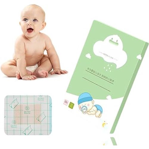 Baby Navel Sticker, 20Pcs Waterproof Swimming Umbilical Hernia Belt Baby Belly Band Cord Patch Adhesive Tape Belly Protector for Hernia Support Kids
