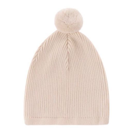 Rib Knit Pom Pom Beanie I Feltman Brothers