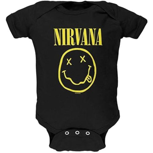 FEA Nirvana Boys' Smile Bodysuit Black