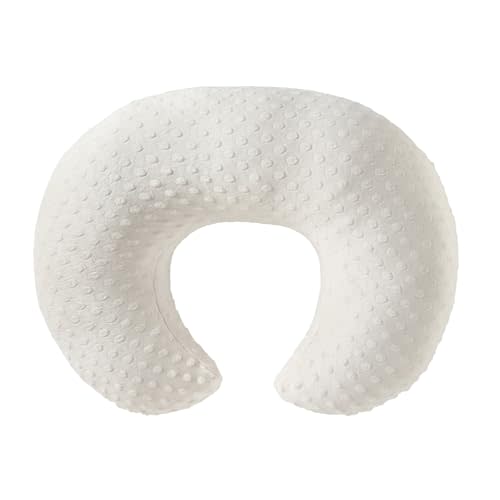 Nursing Pillow for Breastfeeding and Bottle Feeding More Support for Mom and Baby,Soft Newborn Nursing Baby Pillow, Machine Washable (Fog)