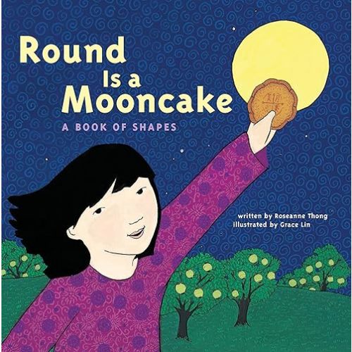 Round is a Mooncake: A Book of Shapes Paperback – Picture Book, September 16, 2014