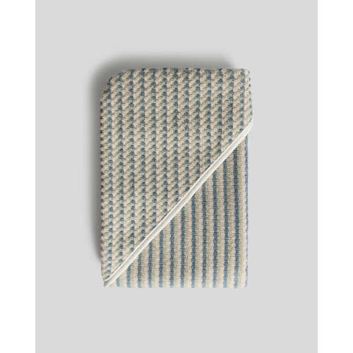 Organic Mini Mosaic Hooded Toddler Towel (Wave and Sage) – Parachute Home