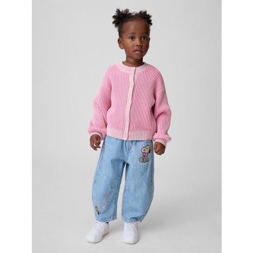 Baby & Toddler Daisy Horseshoe Jeans