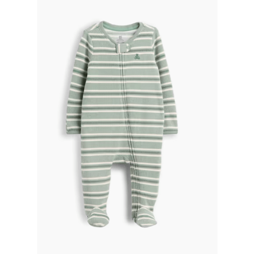 Baby Softspun Waffle Footed One-Piece