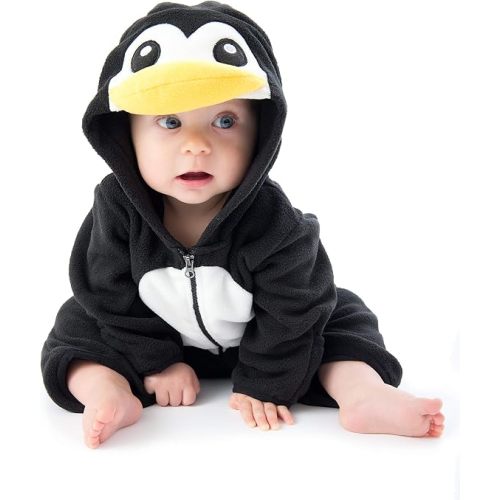 Cuddle Club Fleece Baby Bunting Bodysuit Hoodie, Newborn - 5T