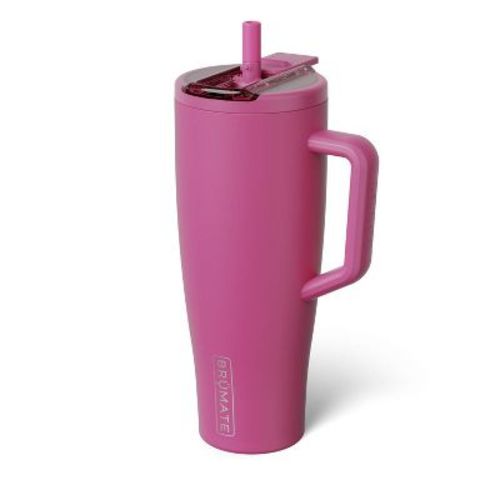 BruMate 40fl oz Stainless Steel Era Flip Straw Tumbler - Hibiscus