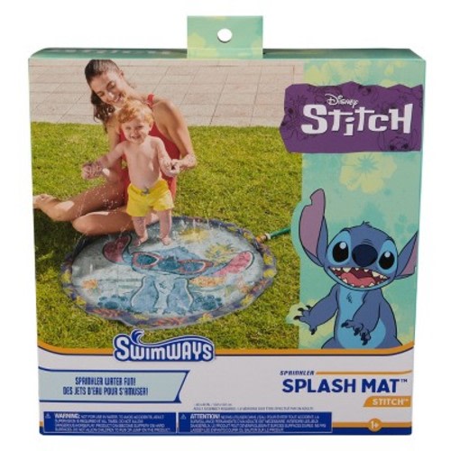 Disney Stitch Splash Mat: Water Fun Toy for Kids Ages 1+