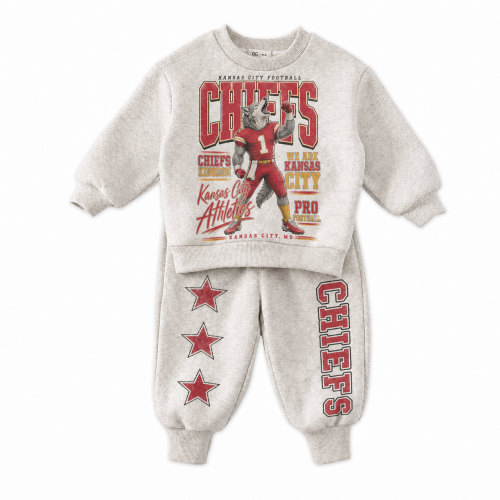 Baby Football Set And Matching Adult Sweater