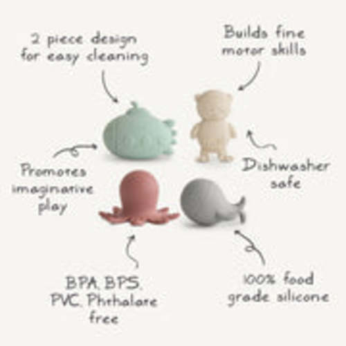 Mold Free Bath Play Set – Mushie