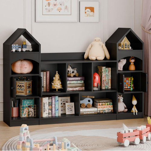 Ophelia & Co. Bookcase And Toy Storage Organizer | Wayfair