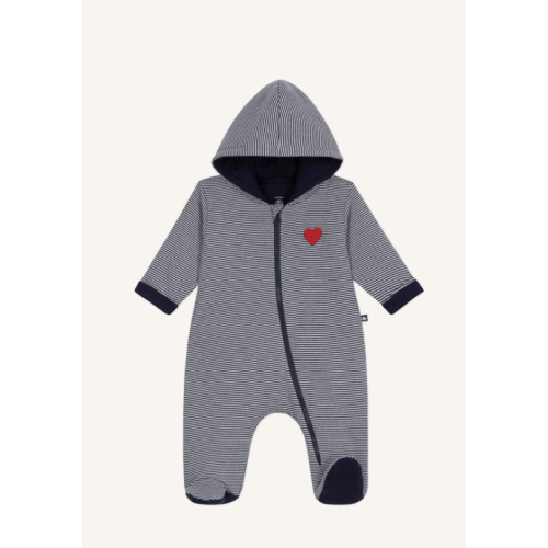 Petit Bateau
Striped Organic Cotton Pilot | Midnight blue