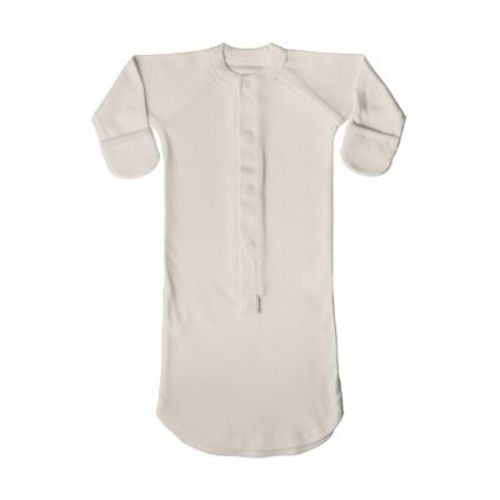 Goumi 24 Hour Convertible Sleeper Baby Gown - Birch 0-3M