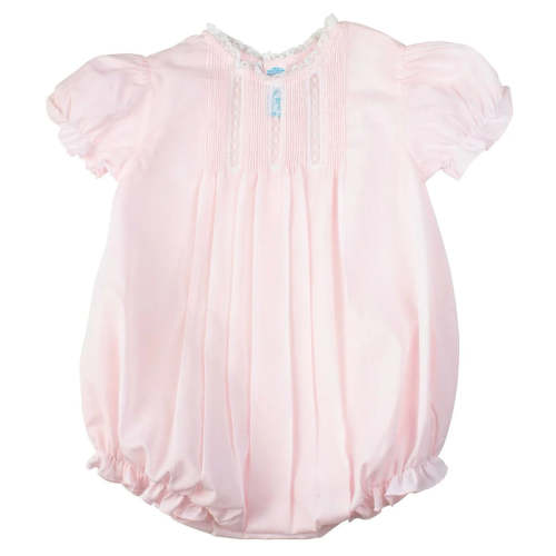 Pintucks & Lace Bubble- Pink – VACE