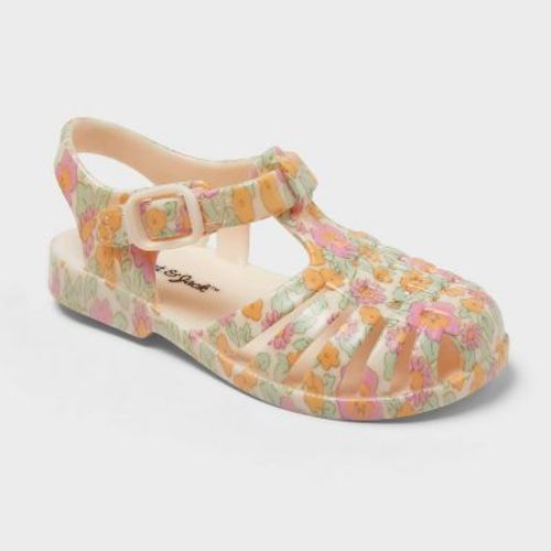 Toddler Sunny Jelly Sandals - Cat & Jack™ Multicolor 6T