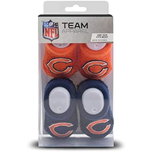 NFL Infant Bootie Socks 0-12 Months - 2 Pack