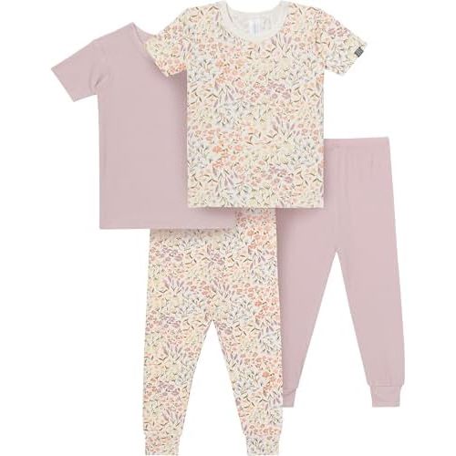 Modern Moments by Gerber Baby Viscose 4-piece Tight Fitting Pajama Sets
