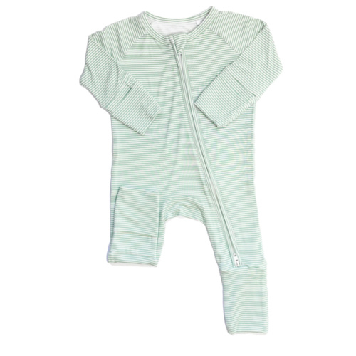 Mini Stripe Sleep Romper