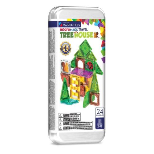 Magna-Tiles MicroMAGS Travel Set - Tree House