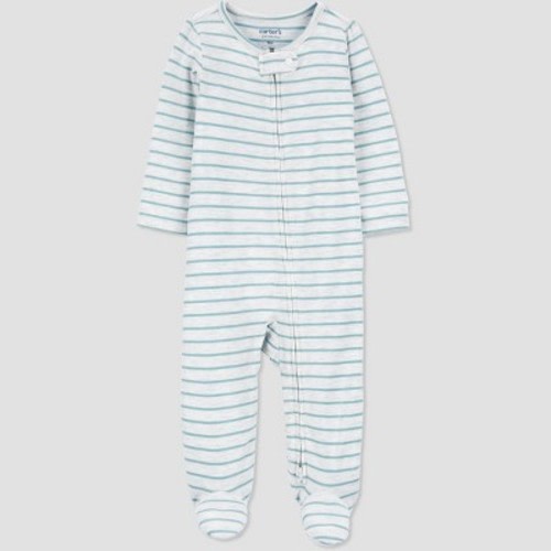 Carter's Just One You® Baby Sleep N' Play, Color: Green/White, Size: 6M