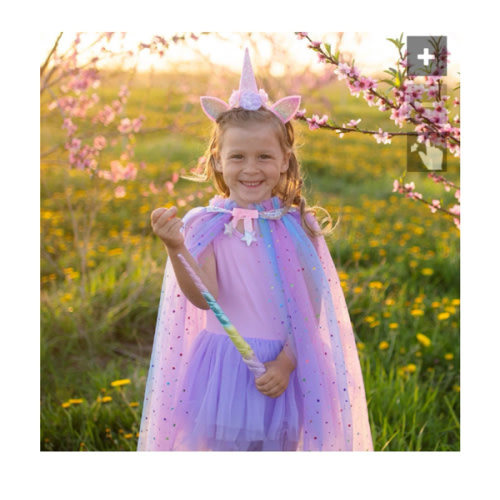 Rainbow Unicorn Cape & Headband