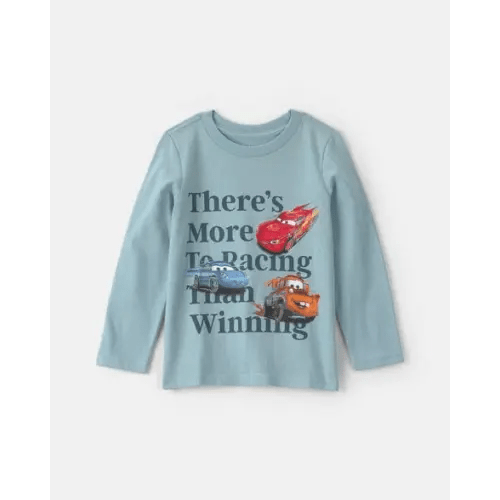 Toddler Boy Disney/Pixar© Cars Long-Sleeve Graphic Tee - Blue | Carter's