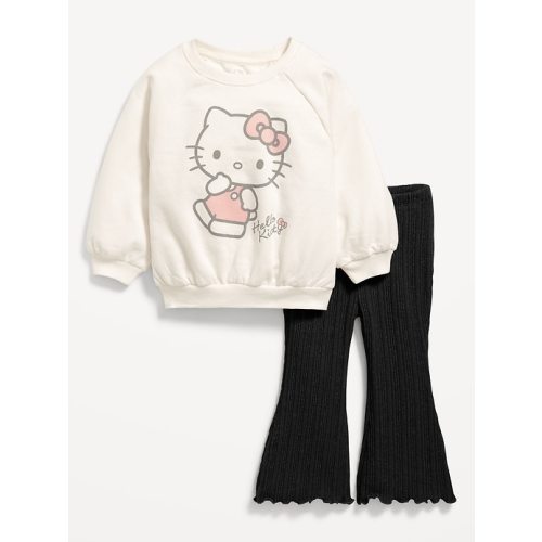Hello Kitty® Graphic Sweatshirt and Flare Leggings Set for Girls