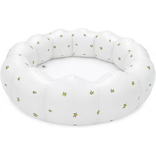 AirSwim Inflatable Baby Pool, 34" x 10" Small Kiddie Pool for Toddlers 1-3