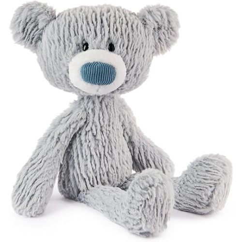 GUND Toothpick Wavy Bear, Teddy Bear Stuffed Animal for Ages 1 and Up, Gray, 15”