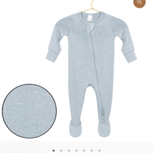 Miller Plush Knit Zipper Footies