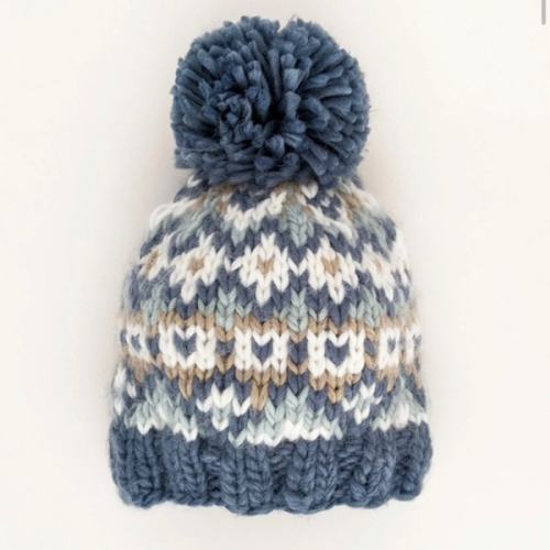 Baby & Kids' Fairisle Knit Beanie Hat