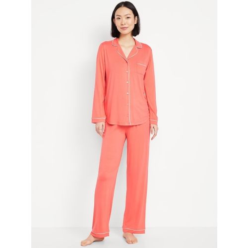 Knit Jersey Pajama Pant Set