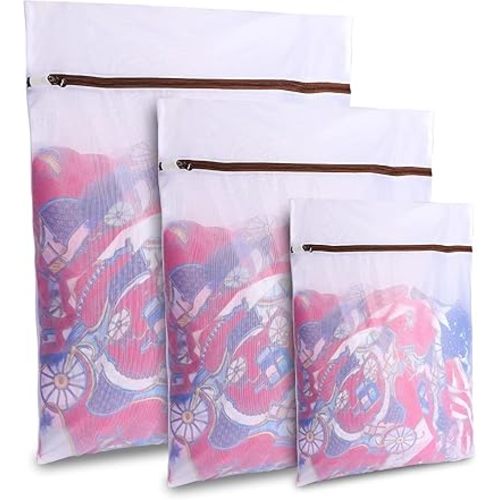 GOGOODA Mesh Laundry Bags for Delicates Durable Protective Wash Bags