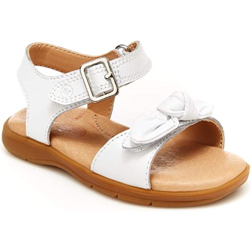 Amazon.com | Stride Rite Girls SR Whitney Sandal, White, 5 Toddler | Sandals