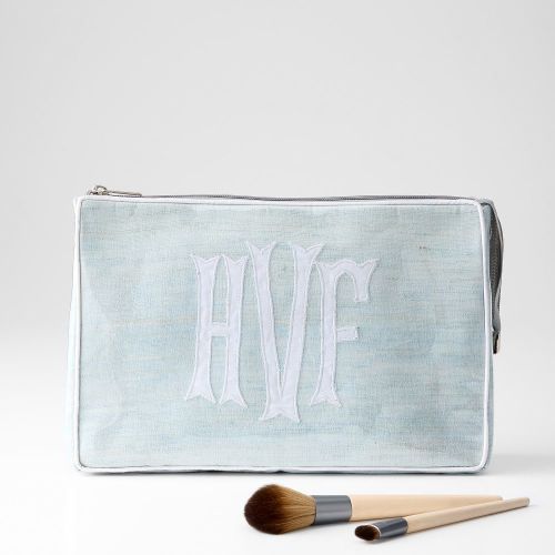 Clear Coated Applique Pouch