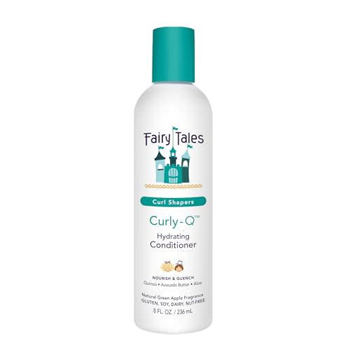Fairy Tales Kids Moisturizing Conditioner for Curly and Multi-Cultural Hair - Paraben, Sulfate, Gluten and Nut Free - 8 oz