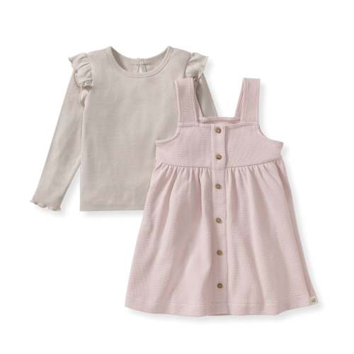 Flutter Organic Tee & Thermal Dress Set – Burt's Bees Baby