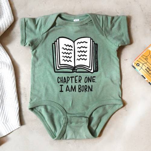 NYPL Chapter One Onesie | The New York Public Library Shop