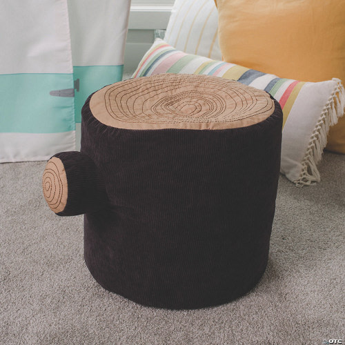 Tree Stump Pouf | MindWare