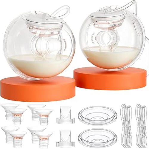 Hands-Free Collection Cups for Spectra S1 S2 S9 Plus, 24mm