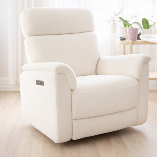 appleseed Alden Power Recliner  - Cloud