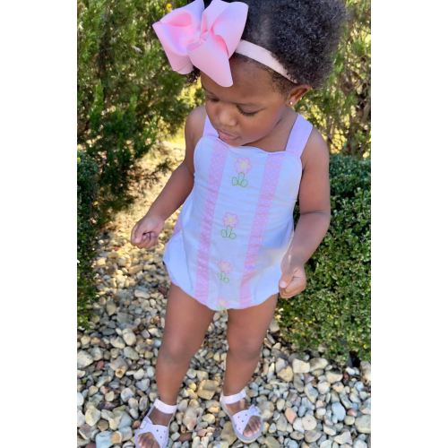 Girl’s Vintage Floral Bubble