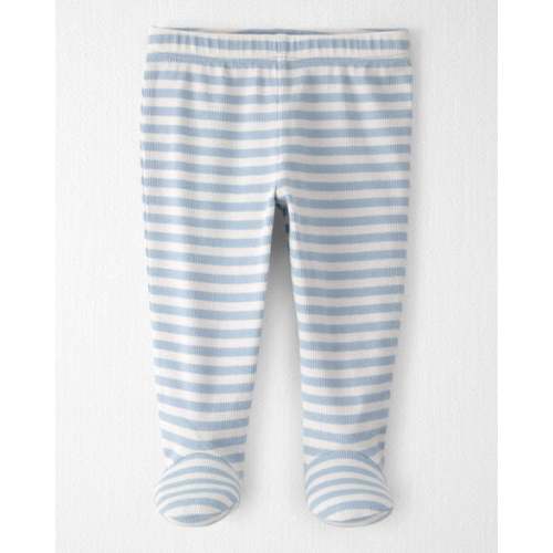Baby Organic Cotton Footed Pants in Stripes - Little Planet | Carter's