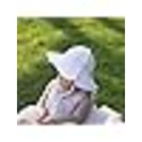 Amazon.com: DASMINI Baby & Toddler Wide Brim Sun Hats UPF 50+ Sun Protection Bucket Cap Cute Adjustable Hat(White+White,0-6M): Clothing, Shoes & Jewelry