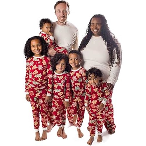 Burt's Bees Baby Matching Family Jammies, Organic Cotton, Holiday Pajamas