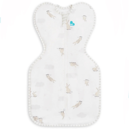 Swaddle Up 1.0 TOG Size Medium 13-19 Pounds White Cloud Bunnies