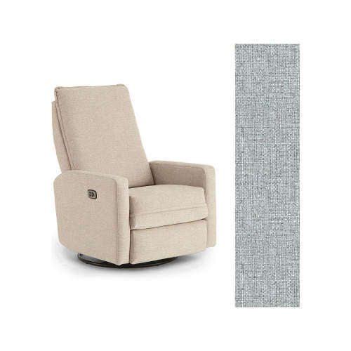 Storytime by Best Chairs Calli Power Swivel Glider Recliner – Bambi Baby