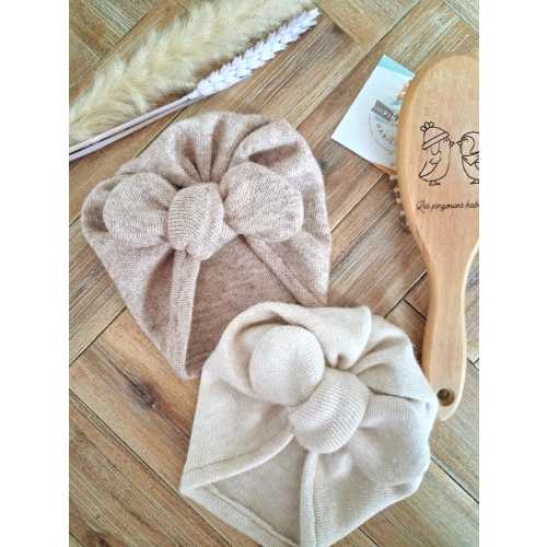 Very soft turban hat for women, baby, children - Warm headband for autumn and winter - Boho chic hair accessory