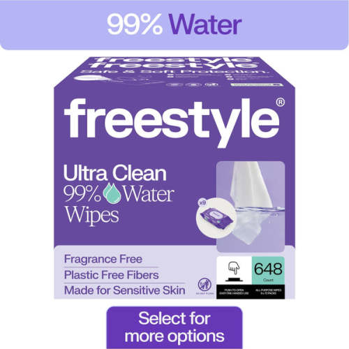 Freestyle Soft Baby Wipes for Sensitive Skin, Unscented, 9 Flip-Top Packs, 648 Total Count