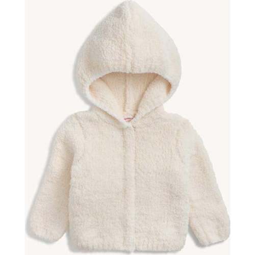 Chenille Cardigan W Hood